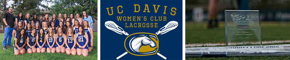 UC Davis Women's Club Lacrosse Logo