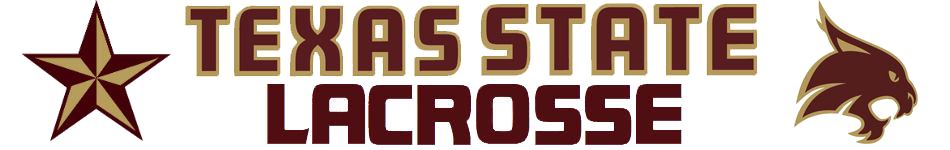 Texas State Men's Lacrosse Logo