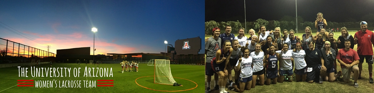 University of Arizona Women's Lacrosse Team Logo