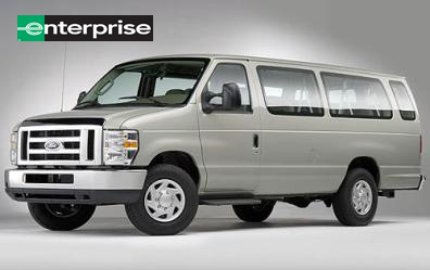 enterprise van rental 15 passenger