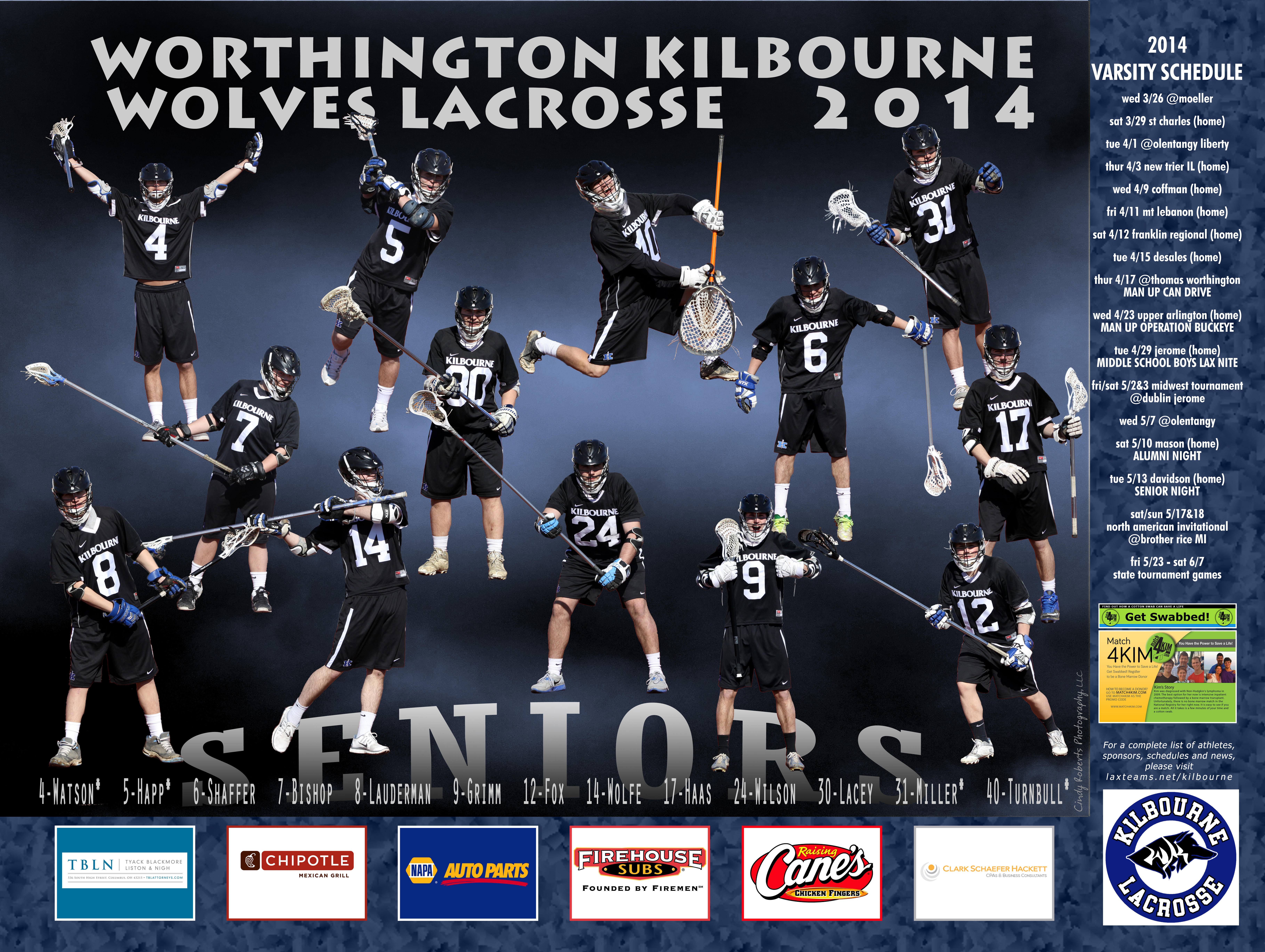 Worthington Kilbourne High School Boys Lacrosse